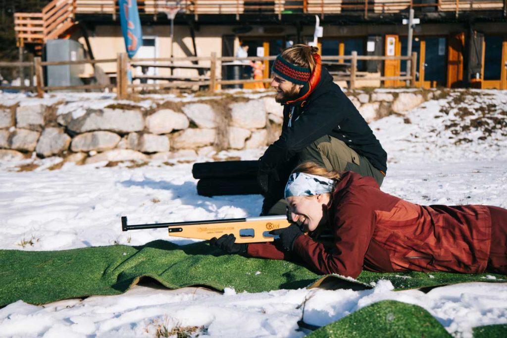 Animation biathlon au site nordique du Fanget