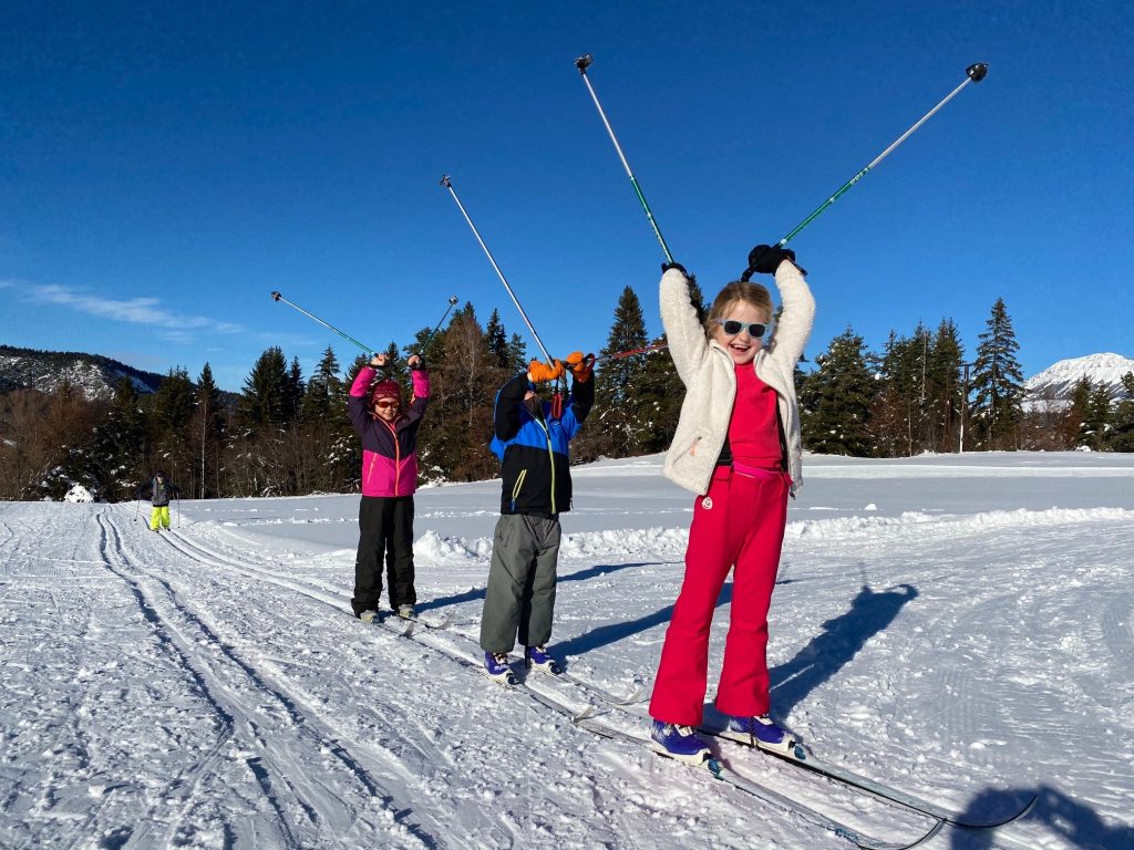 Ski de fond au Fanget