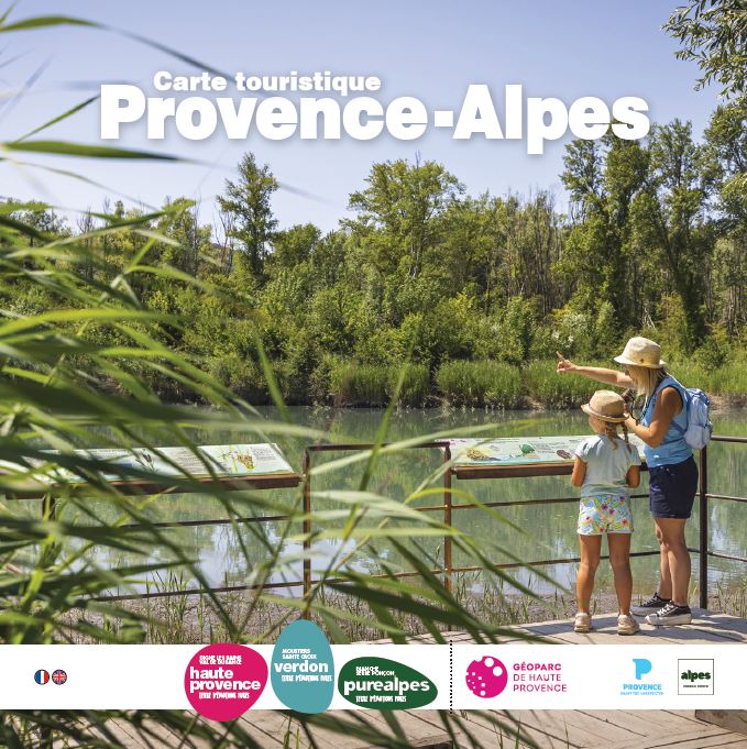 Carte touristique Alpes de Haute Provence