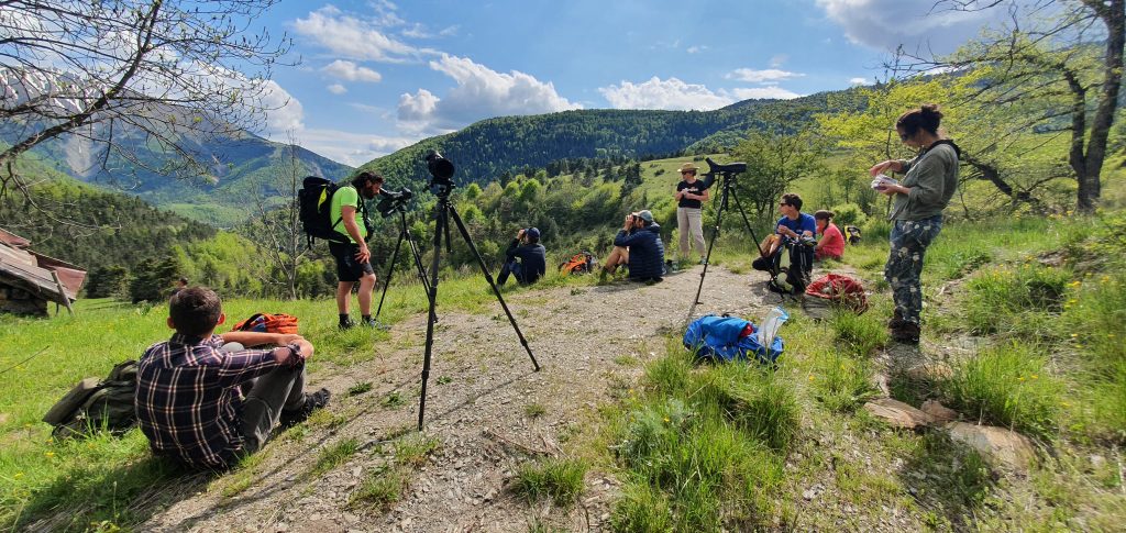 Rencontre de passionnés d'ornithologie dans les Alpes de Haute Provence