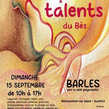 Affiche Saveurs et Talents du Bès 2024